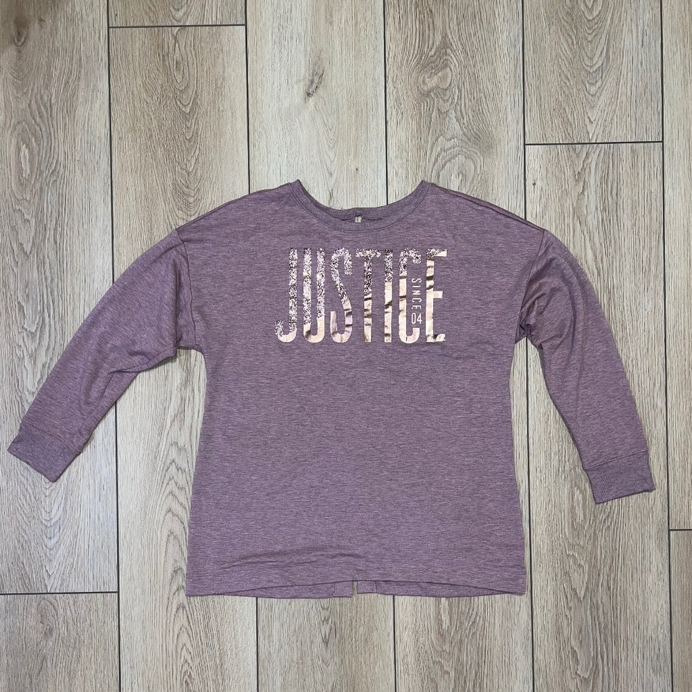 🛍️ 3 for $25 🛍️ - Justice Mauve Long Sleeve Graphic Tee